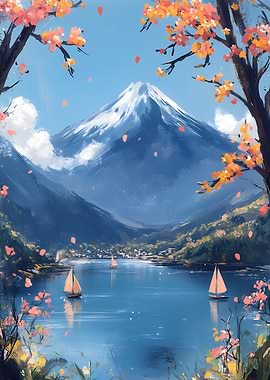 Mount Fuji Landscape