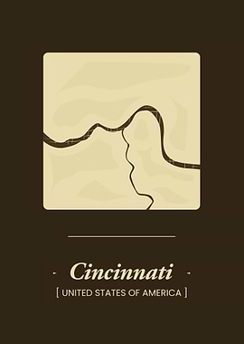 Cincinnati City Map