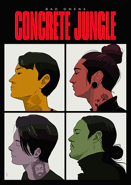 Bad Omens Concrete Jungle Album Art