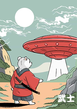 Samurai Bear UFO