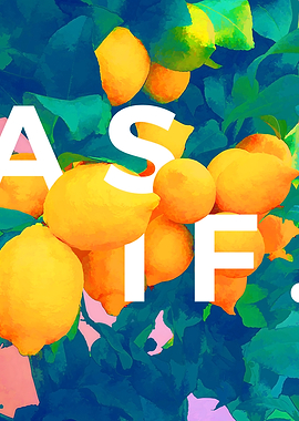 As If | Lemons Botanical Painting