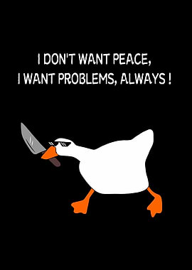Goose with Knife Meme