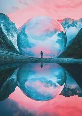 Man in a Bubble World