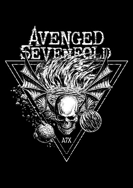 Avenged Sevenfold Skull Artwork