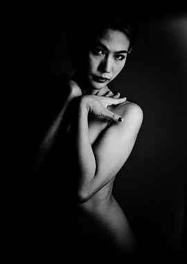 Black and White Portrait