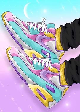 Air Max 90s in Pastel Colors