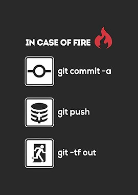 Git Fire Safety Poster