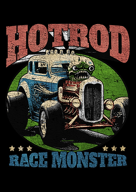 Hot Rod Race Monster