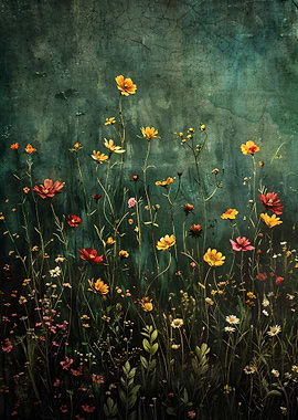 Wildflowers Field Of Flowers Floral