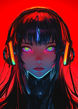 Cyberpunk Anime Girl