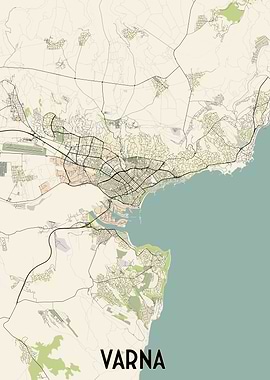 Varna City Map