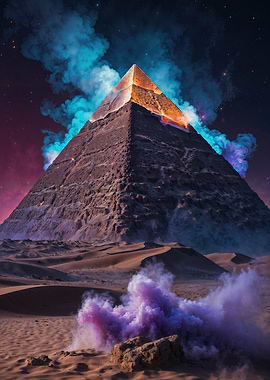 Pyramid in the Desert