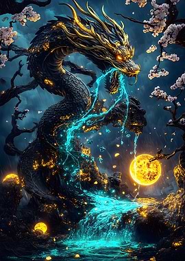 Golden Dragon Waterfall