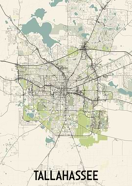 Tallahassee City Map
