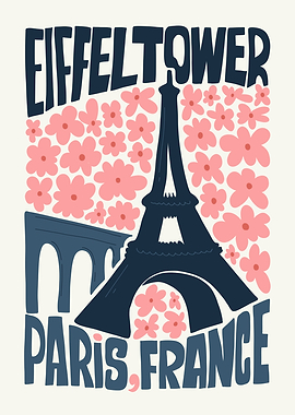 Eiffel Tower Paris Print