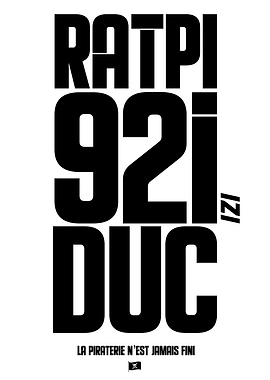 BOOBA - RATPI 92i Duc Poster