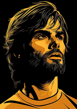 George Best Player Art