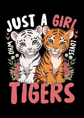 Tiger Lover Girl Design