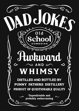 Dad Jokes Label