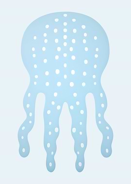 Blue Jellyfish Marine