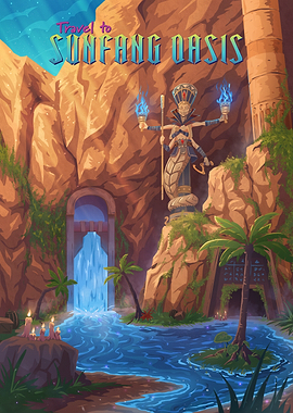 Travel to Sunfang Oasis