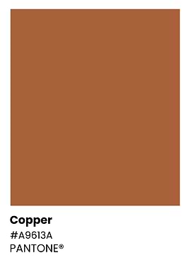 Pantone Copper Color