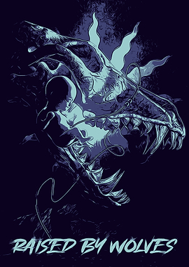 Raised by Wolves Skull