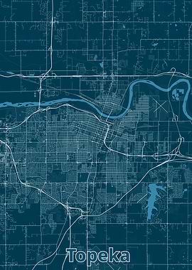 Topeka City Map