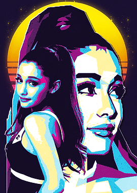 Ariana Grande Pop Art