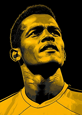 Garrincha Player Poster