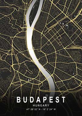 Budapest Silver City Map