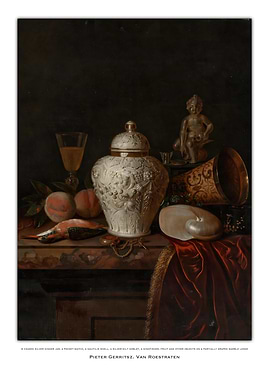 Still Life with Porcelain Vase