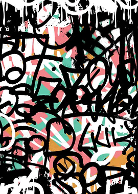 Abstract Graffiti Art