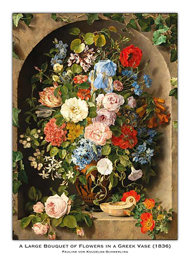 Flowers in Greek Vase