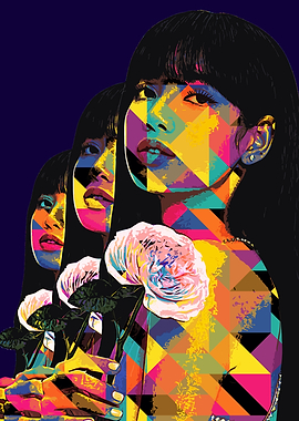 Lisa Blackpink Pop Art