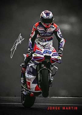 Jorge Martin Moto GP Poster