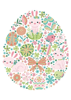 Easter Egg Illustration