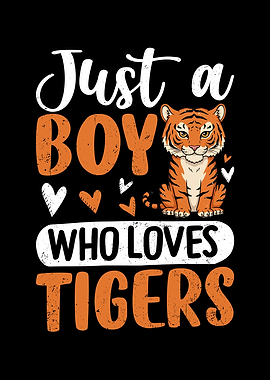 Tiger Lover Boy Graphic