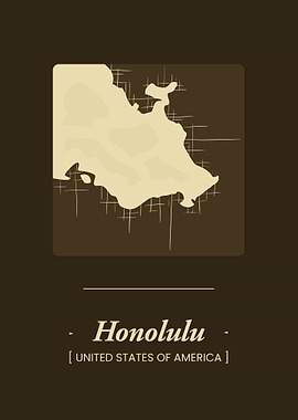 Honolulu Map