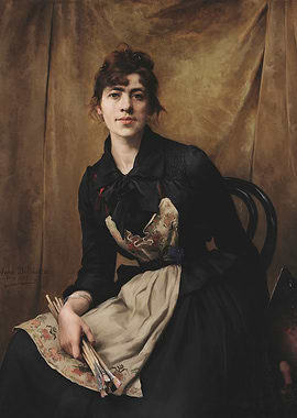 Self-Portrait of a Woman Artist