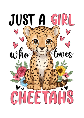 Cheetah Girl Graphic