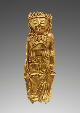 Gold Figurine of a Queen