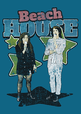 Beach House Band Poster