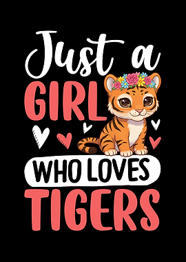 Tiger Lover Girl Design