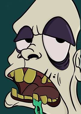 Zombie Cartoon Illustration