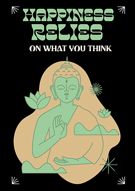 Happiness Relies on What You Think