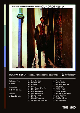 Quadrophenia (1979) Album by The Who