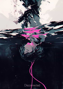 Anime Girl Underwater