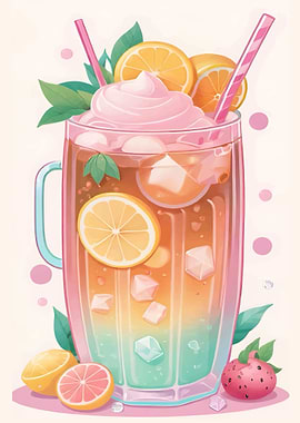 Summer Fruit Iced Tea