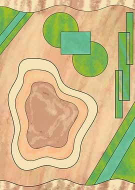 Abstract Geometric Landscape